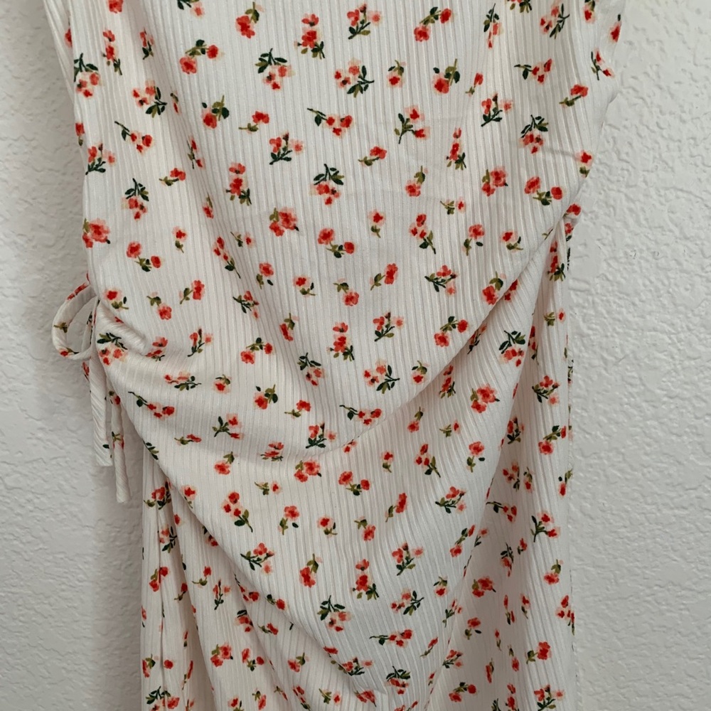 Floral Print Mini Dress - Picture 8 of 12